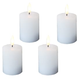 Veli Line LED blocklys, batteri, vit