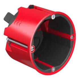 10 stk Forfradåse Ø68/D62 mm brandtæt, 30-90min