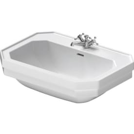 Duravit Serie 1930 servant, 70x50 cm, med wondergliss, hvit