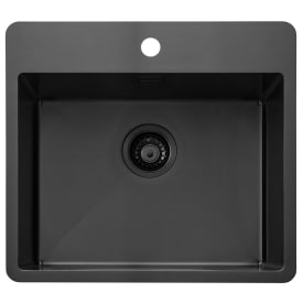 Secher Faaborg 500 BK2 diskbänk, 54x50 cm, svart