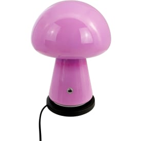 Dyberg Larsen Morkel oppladbar bordlampe, lilla