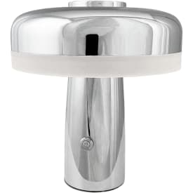 Dyberg Larsen Porter Genopladelig LED bordlampe krom