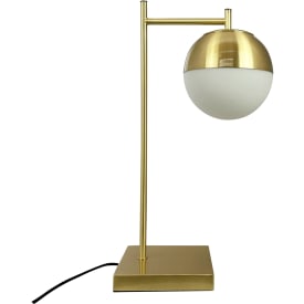 Dyberg Larsen French Collection Caen bordlampe hvit kuppel