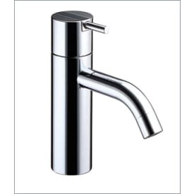 Vola HV1M+30 servantbatteri, medium grep, børstet krom