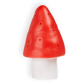 Heico Svamp barnlampa, röd, Ø15x28 cm