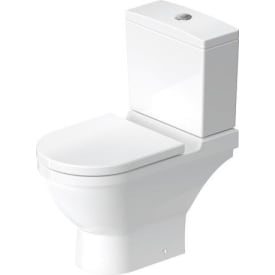 Duravit Starck 3 toilet, rengøringsvenlig, hvid