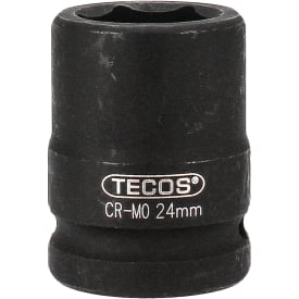 Tecos krafttop, 3/4", lang, 24 mm