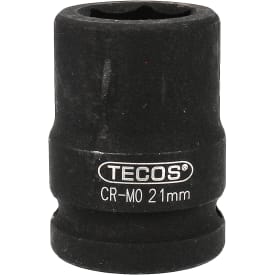 Tecos krafttop, 3/4", lang, 21 mm