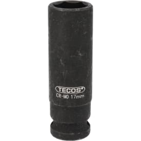 Tecos krafttop, 1/2", lang, 17 mm