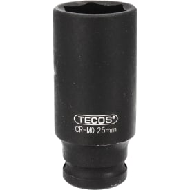 Tecos krafttop, 1/2", lang, 25 mm