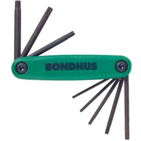 Bondhus Torx-nøkkelsett, TX9 - TX40, 8 deler