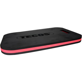 Tecos knæpude 49 x 30 x 3,2 cm, sort/rød, med håndtag