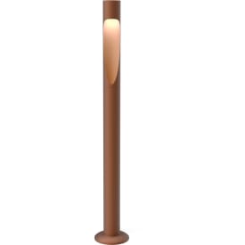 Louis Poulsen Flindt Garden trädgårdslampa, 4000K, ankare, corten, låg