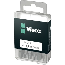 Wera 867/1Z Torx-bits, TX30, 10 stk.