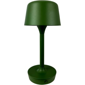 Dyberg Larsen Flow oppladbar LED-bordlampe mørkegrønn