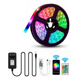 All-light LED stripe m/WiFi, utendørs, 5 M, RGB + hvit