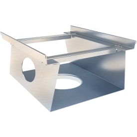 Flexi 310 x 175 x 250 mm sockelavfuktare m/botten/uttag, m/galler