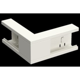 Udvendigt Hjørne WGX-S YH 110x52 hvid RAL9010/60