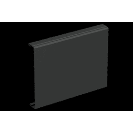 Front WGX-S F80 2x100mm sort RAL9017/30