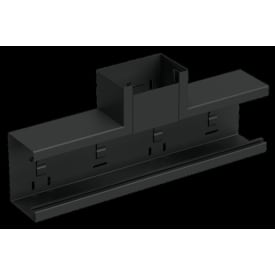 T-stykke WGX-S TSU 110x72 sort RAL9017/30