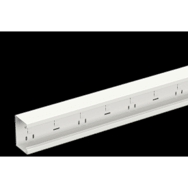 Kanaldel WGX-S U110x72 2,5m hvid RAL9003/70