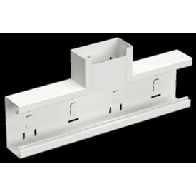 T-stykke WGX-S TSU 110x52 hvid RAL9003/70