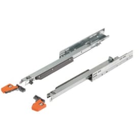 MOVENTO skinnesæt til træskuffer, højre & venstre, 40 kg, 450 mm