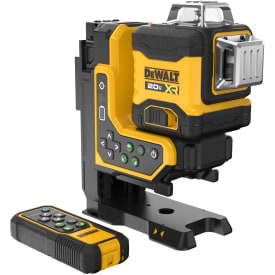 DEWALT 18V XR 3x360° fjernbetjent laser DCLE34035B-XJ, grøn