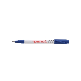 20 stk Penol permanent tusj 777, bred spiss, blå, 1 mm