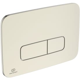 Ideal Standard Oleas betjeningsplade, sølv