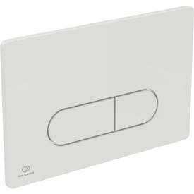 Ideal Standard Oleas betjeningsplade, hvid