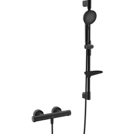 Oras Aurelia dusjsett, vannbesparende, matt svart