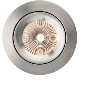 SLC One 360° indbygningsspot, 1800-3000K, aluminium