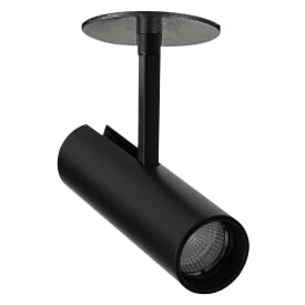 Antidark Tube Slim indbygningsspot, sort