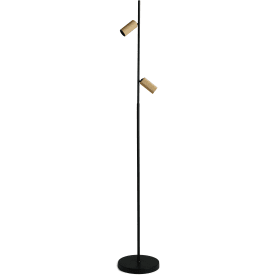 Antidark Decor F2 gulvlampe, messing