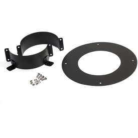 Metalbestos skorsten uØ 350mm etagebæring, blank