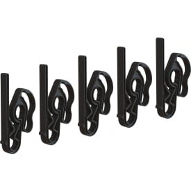 Konstsmide ljusslingakrokar för hängrännor, 5 st