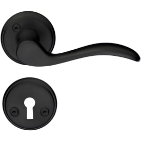 Beslagsboden Basic Romantic dörrhantag, svart