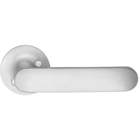 Beslagsboden Modern dørhåndtag, udendørs, børstet krom