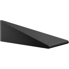 Beslagsboden dørkile, sort