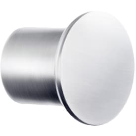 Beslagsboden knop, børstet stål