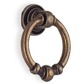 Beslagsboden ringhåndtag, messing