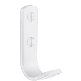 Beslagsboden håndkleknagg, hvit