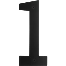 Beslagsboden husnummer 1, sort