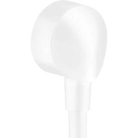 Hansgrohe Fixfit E slanguttag, matt vit