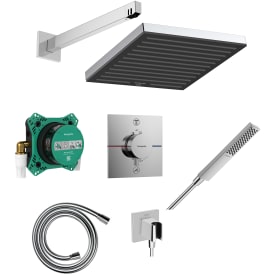 Hansgrohe Pulsify E 260 brusesæt, vandbesparende,  krom