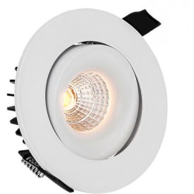 All Light Moon downlight, 6W, 3000K, vit