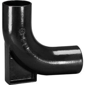 MA-SYSTEM® DN100 x 88° lång böj med fot