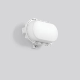 Skottlampa Oval 6,5/8W 840 780/990 lumen grå