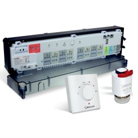 Salus gulvvarmestyring, trådløs, 4 kredse